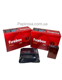 Гільзи Firebox 1000 шт + машинка POWERMATIC MINI+ портсигар