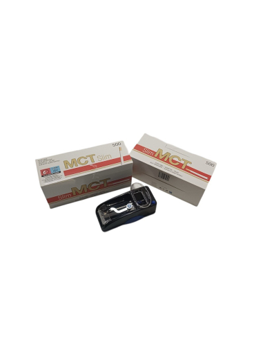 Гильзы МСТ слимс 500шт+500шт + елекстрическая...