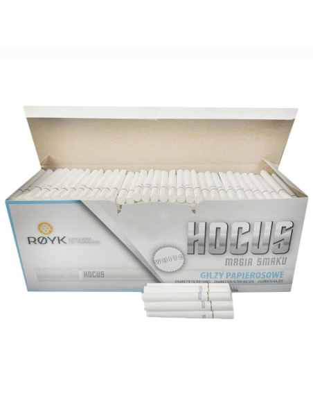 Гильзы Hocus с белым фильтром 500 шт